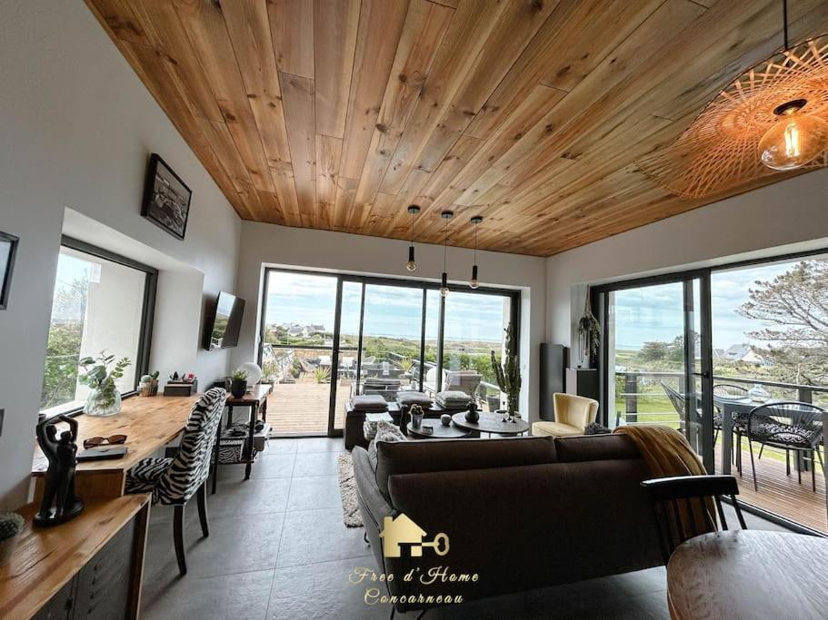 Villa Trevi , Spacieuse, Vue Mer Trégunc Dış mekan fotoğraf